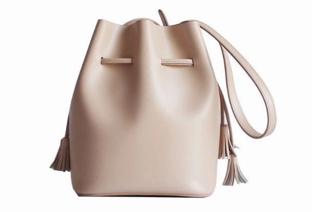 Travel Companion Genuine Leather Bucket Bag Purse Bag Shoulder Bag for Women Leather Crossbody Bag