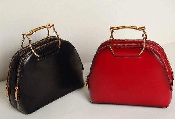 Modern Proportion Genuine Leather cat crossbodybag handbag shoulder bag for women leather bag