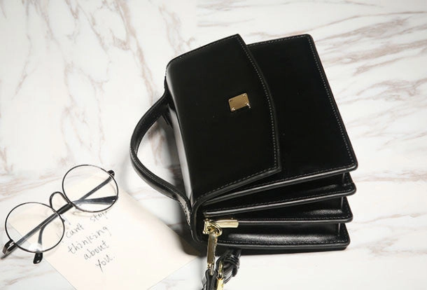 Genuine Leather crossbodybag handbag shoulder bag for women leather bag Fashion Heritage Campus Style