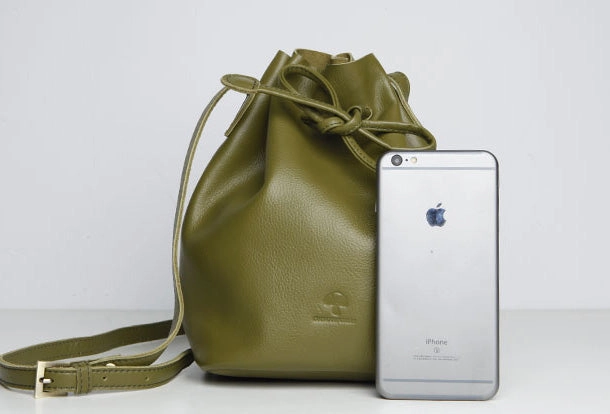 Weekend Adventure Bag Soft Leather Feel Genuine Leather Cute Bucket Bag Crossbody Bag Shoulder Bag Women Leather Purse