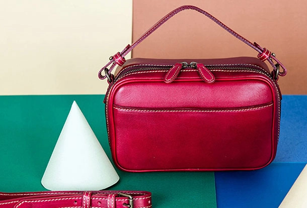 Genuine Leather Handbag Crossbody Bag Shoulder Bag Purse For Women Travel Light Resort Style