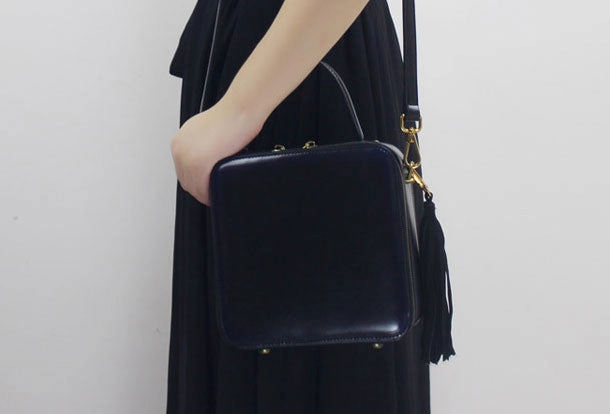 Genuine Leather handbag Cube bag shoulder bag for women leather crossbody bag Daily Look Weekend Travel