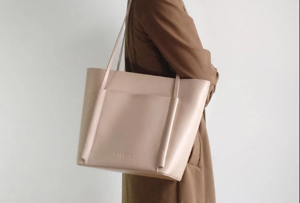 Genuine Leather Handbag purse Large Shoulder bag Tote Bag Shopper Bag for Women Timeless elegance