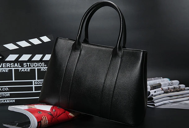 Genuine Leather handbag shopper bag for women leather bag Functional daily carry