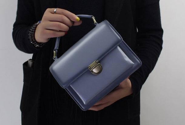 Genuine Leather handbag shoulder bag black red for women leather crossbody bag Best Seller