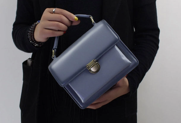 Urban Explorer Smart Traveler Genuine Leather handbag shoulder bag black red for women leather crossbody bag