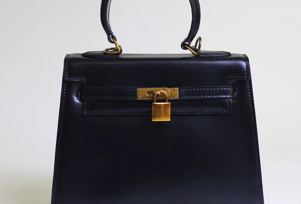 Classic Accent Curved Silhouette Genuine Leather handbag shoulder bag for women leather crossbody bag