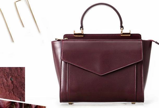 Genuine Leather handbag shoulder bag for women leather shopper bag Durable Accessory Comfort Carry