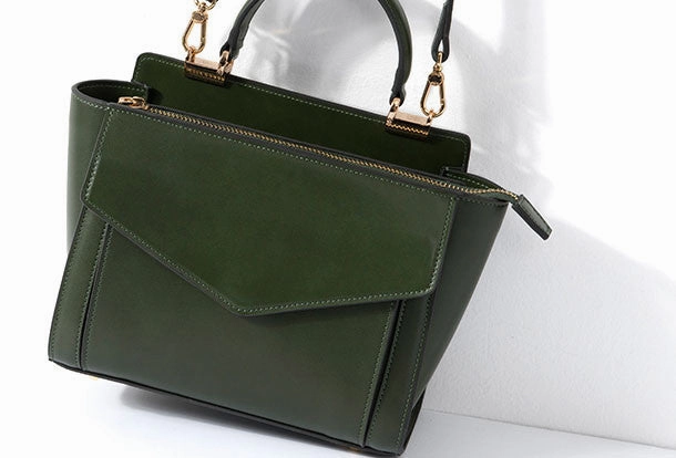 Weekend Style Urban Casual Genuine Leather handbag shoulder bag for women leather shopper bag