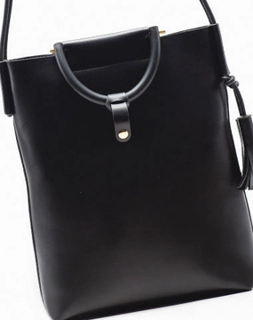 Minimal Everyday Genuine Leather handbag shoulder bag for women leather shopper bag