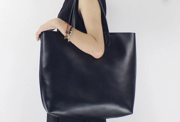 Genuine Leather handbag shoulder bag large tote for women leather shopper bag Stylish Organizer