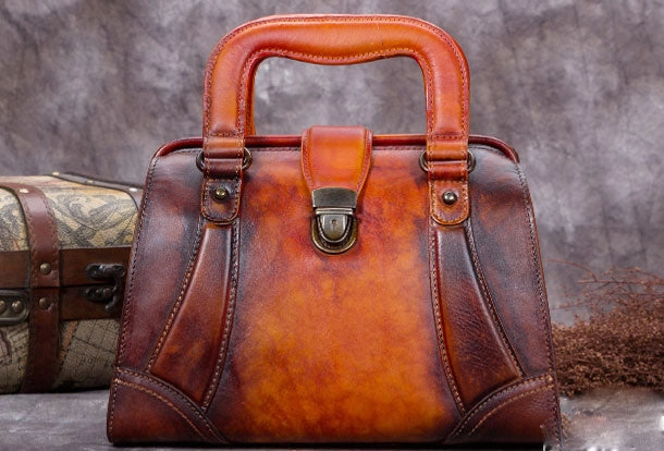 Practical Use Durable Material Genuine Leather Handbag Vintage Bag Shoulder Bag Crossbody Bag Purse For Women
