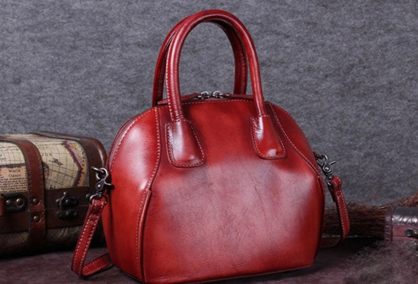 Trendy Weekend Sophisticated Weekend Genuine Leather Handbag Vintage Crossbody Bag Shoulder Bag Purse For Women