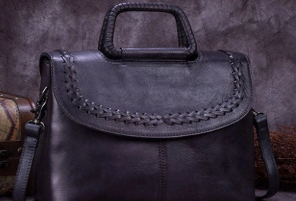 Smart innovation Smart Functionality Genuine Leather Handbag Vintage Crossbody Bag Shoulder Bag Purse For Women