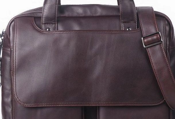 GENUINE LEATHER MENS COOL MESSENGER BAG BRIEFCASE WORK BAG BUSINESS BAG FOR MEN Outdoor Gear Essential Quality Finish