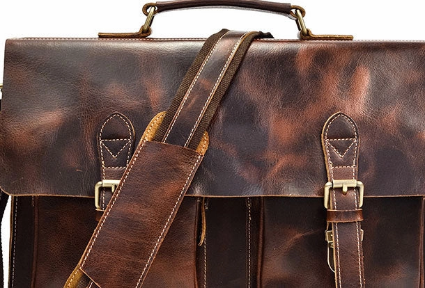 Genuine Leather Messenger Bag Cool Chest Bag Sling Bag Crossbody Bag Travel Bag Hiking Bag for men Versatile Design Trendy Look