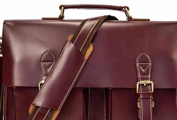 Genuine Leather Messenger Bag Cool Chest Bag Sling Bag Crossbody Bag Travel Bag Hiking Bag for men Street Style Compact Lifestyle