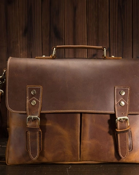 Genuine Leather Messenger Bag Cool Chest Bag Sling Bag Crossbody Bag Travel Bag Hiking Bag for men Contemporary Look