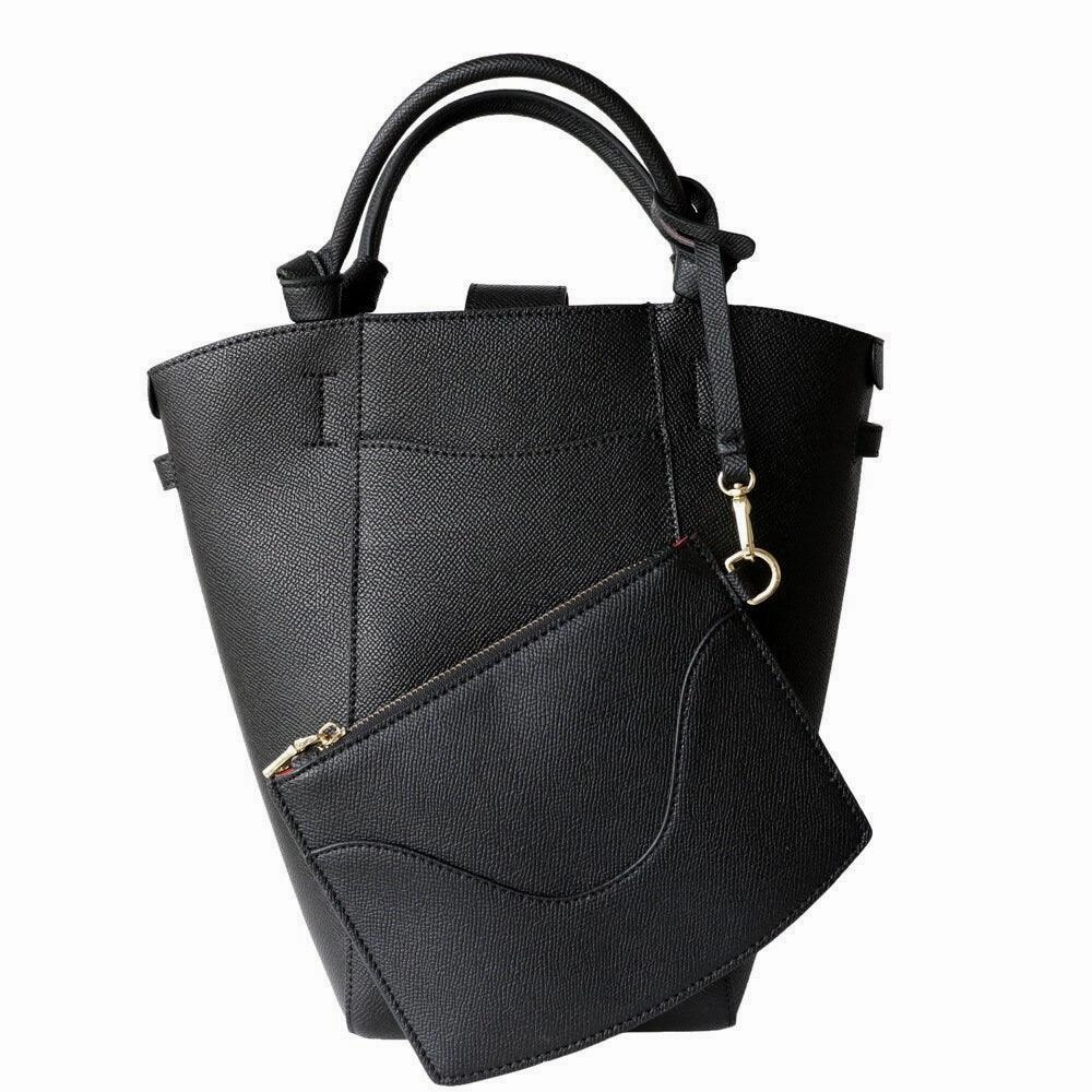 Genuine Leather Minimalist Bucket Bag | Fashion Leather Shoulder Bag | Lady Chic Leather Purse | Gift For Her Subtle Detailing Durable Craftsmanship