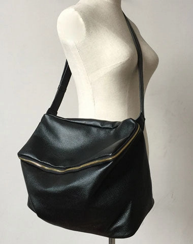 Genuine Leather Shoulder Bag Crossbody Bag Handbag Motorcycle Bag Purse For Women Functional Build