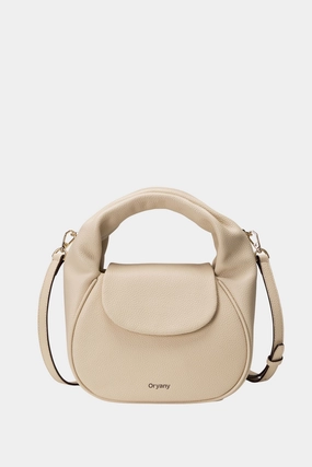 Oryany - Anaan Medium Satchel Tote ?C Top Handle Crossbody Bag - Cream Leather Water-resistant