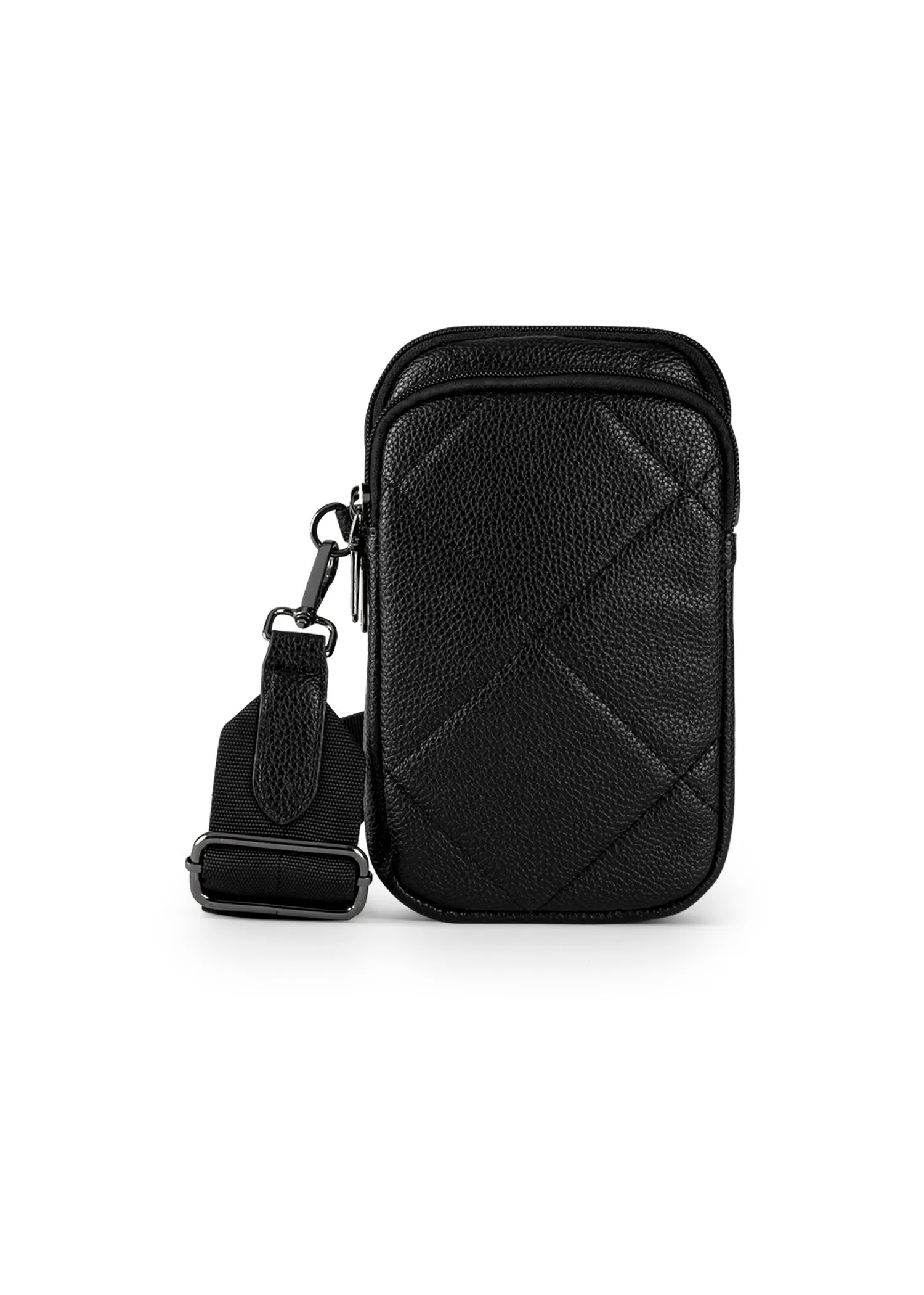 Atlas Solo Pebbled Cargo Phone Crossbody Versatile Accessory