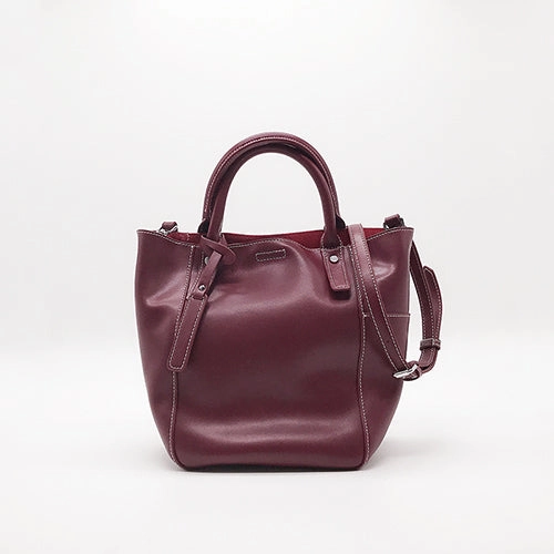 Green LEATHER WOMEN Bucket Handbag Barrel Shoulder Purses FOR WOMEN Minimal Aesthetic Professional Tote