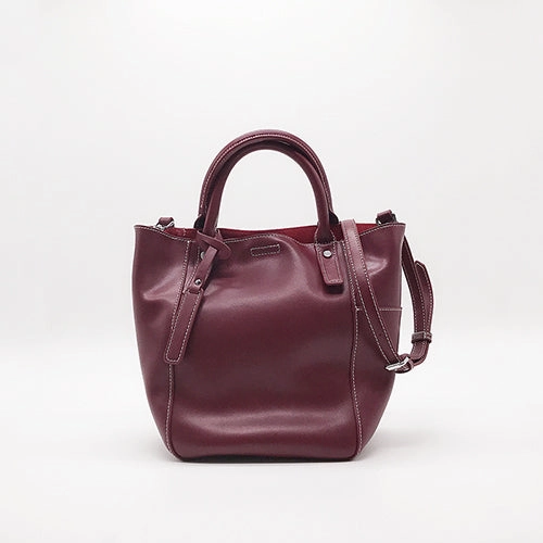 Green LEATHER WOMEN Bucket Handbag Barrel Shoulder Purses FOR WOMEN Stylish casual handbag Travel Edge