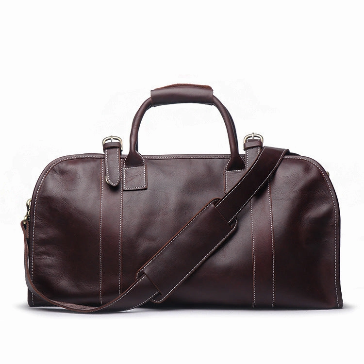 Weather Safe Fit Compact Carry Vintage Cool Leather Mens Weekender Bag Travel Bag Duffle Bag