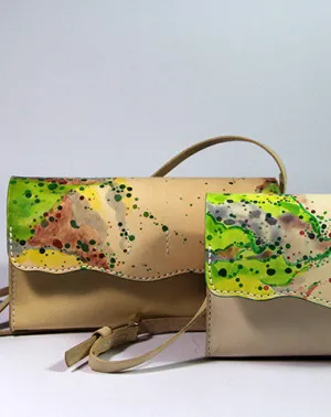 Trendy Utility Trendy Appeal Handmade custom leather crossbody Satchel bag shoulder bag for women girl lady