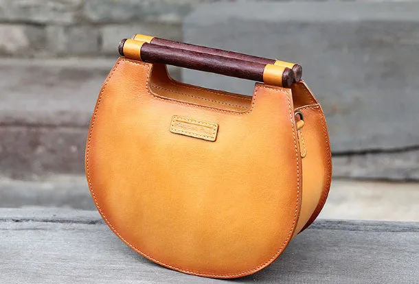 Fashion Daily Practical Fashion Handmade handbag purse leather crossbody bag purse shoulder bag for women