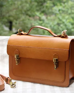 Handmade Leather bag for women leather shoulder bag crossbody bag Stylish Detail