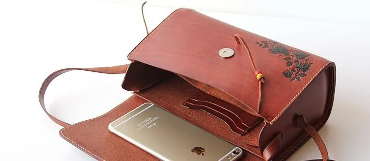 Travel Companion Daily Essentials Handmade Leather bag for women leather shoulder bag crossbody bag