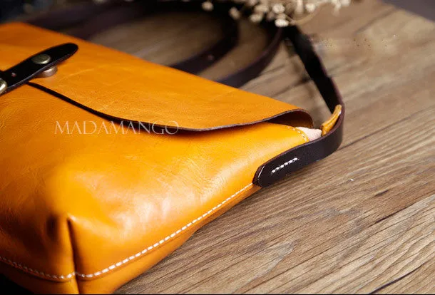 Handmade Leather bag for women leather shoulder bag crossbody bag Weekend Accessory