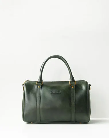 Elegant Look Handmade leather boston bag purse shoulder bag handbag purse women