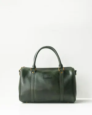 Elegant Look Handmade leather boston bag purse shoulder bag handbag purse women