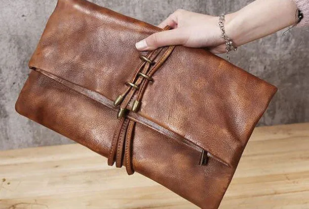Handmade Leather clutch purse shoulder bag for women leather crossbody bag Luxury Appeal