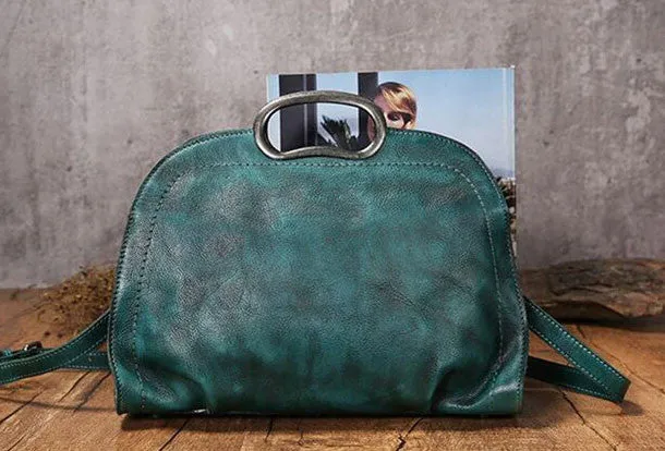 Everyday Function Handmade Leather handbag purse shoulder bag for women leather shopper bag