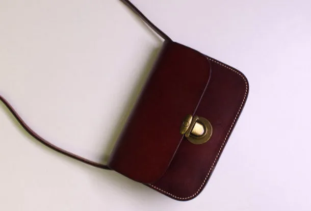 Handmade Leather shoulder bag black vintage for women leather crossbody bag Office Outfit