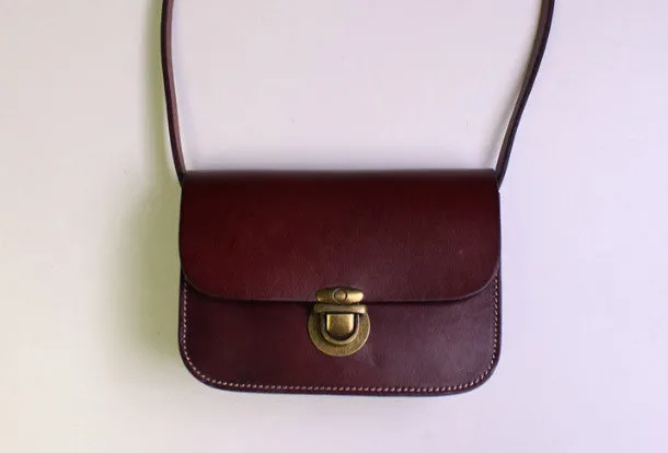 Handmade Leather shoulder bag black vintage for women leather crossbody bag Soft Finish Lightweight Carry