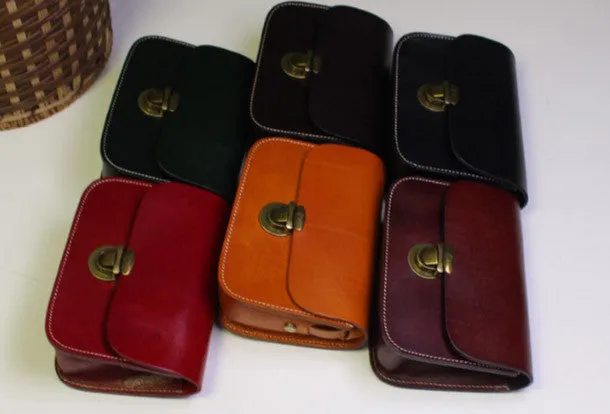 Handmade Leather shoulder bag black vintage for women leather crossbody bag Sporty Look light texture