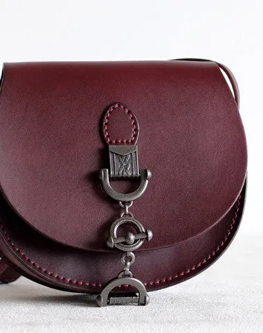 Spacious Interior Stylish Choice Handmade Leather vintage women leather shoulder bag crossbody bag