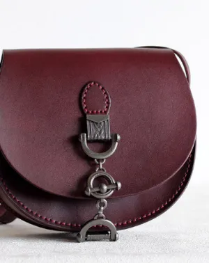 Spacious Interior Stylish Choice Handmade Leather vintage women leather shoulder bag crossbody bag