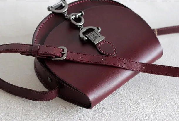 Functional Essential Urban Lifestyle Handmade Leather vintage women leather shoulder bag crossbody bag