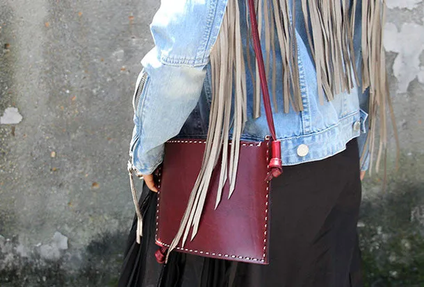 Handmade mini purse leather cute crossbody bag purse shoulder bag for women Stylish Option