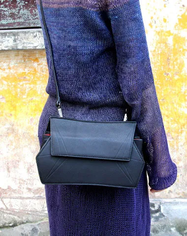 Handmade small phone clutch purse leather crossbody bag shoulder bag women Urban Traveler