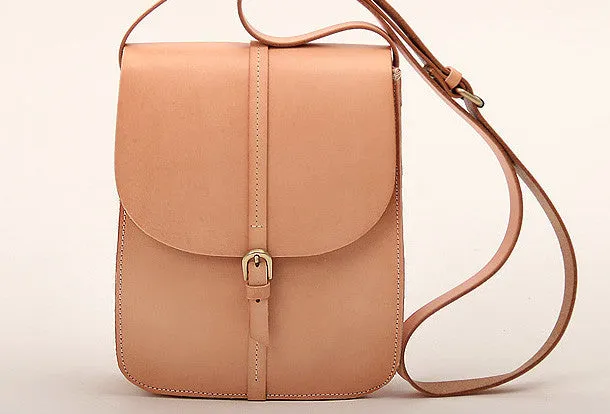 Handmade vintage leather saddle messenger crossbody Shoulder Bag for women City Walker Trendy Utility