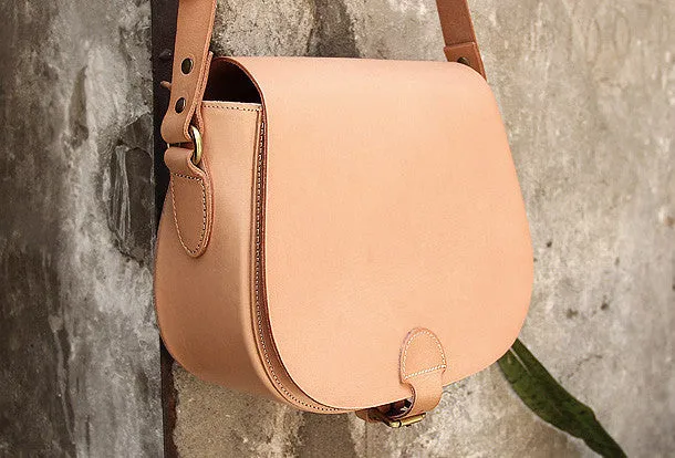 Handmade vintage womens leather messenger crossbody Shoulder Bag for women Portable design Soft Touch