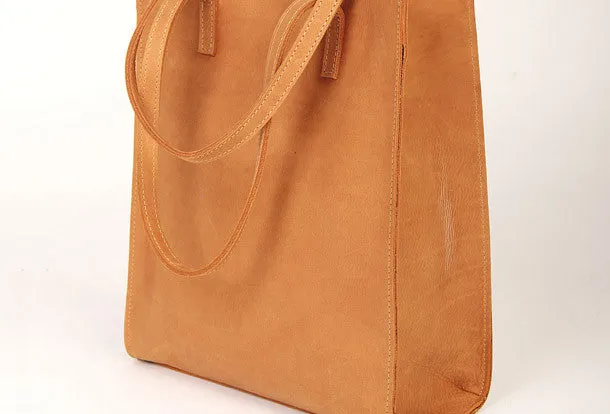 Practical Access Stylish Essential Handmade vintage womens leather tote bag shoulder bag for women
