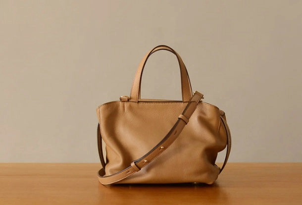 Handmade Genuine Leather Handbag Crossbody Bag Shoulder Bag Purse For Women Modern Everyday Daytime use